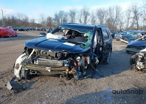 2017 Ford Explorer Limited from USA, damaged, VIN 1FM5K8F80HGC48811